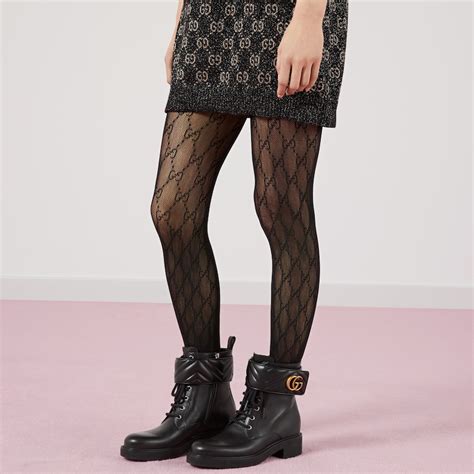 collant noir gucci|Gucci bow tights.